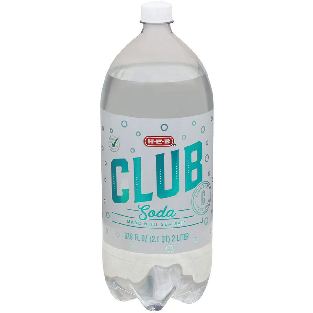 H-E-B Club Soda, 2 L
