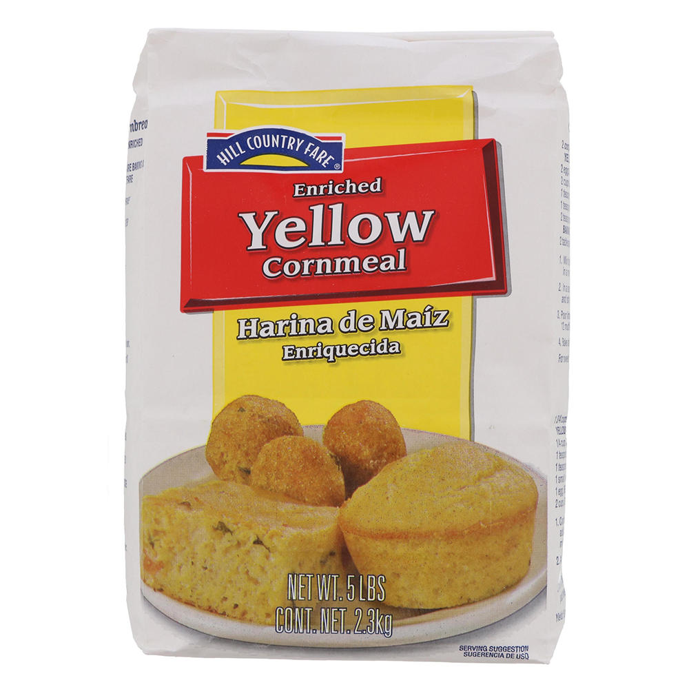 Hill Country Fare Enriched Yellow Cornmeal, 5 lb