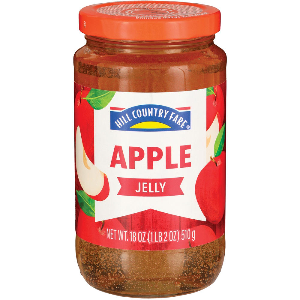 Hill Country Fare Apple Jelly, 18 oz