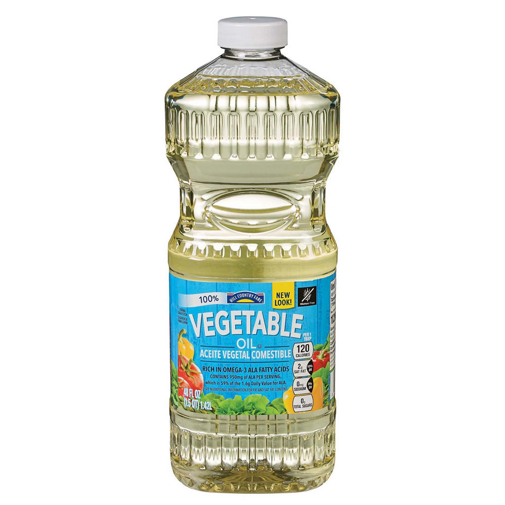 Hill Country Fare Vegetable Oil, 48 oz