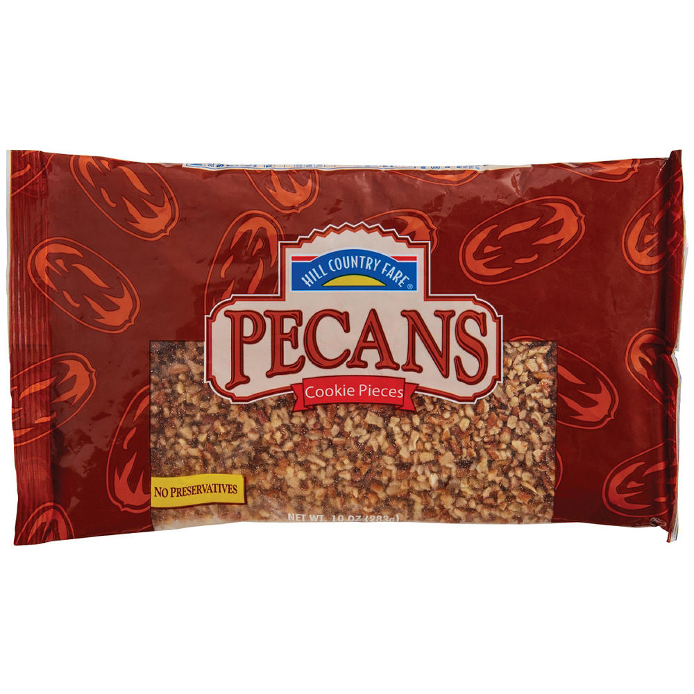 Hill Country Fare Pecan Cookie Pieces, 10 oz