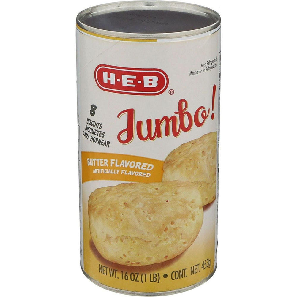 H-E-B Jumbo Butter Biscuits, 8 ct