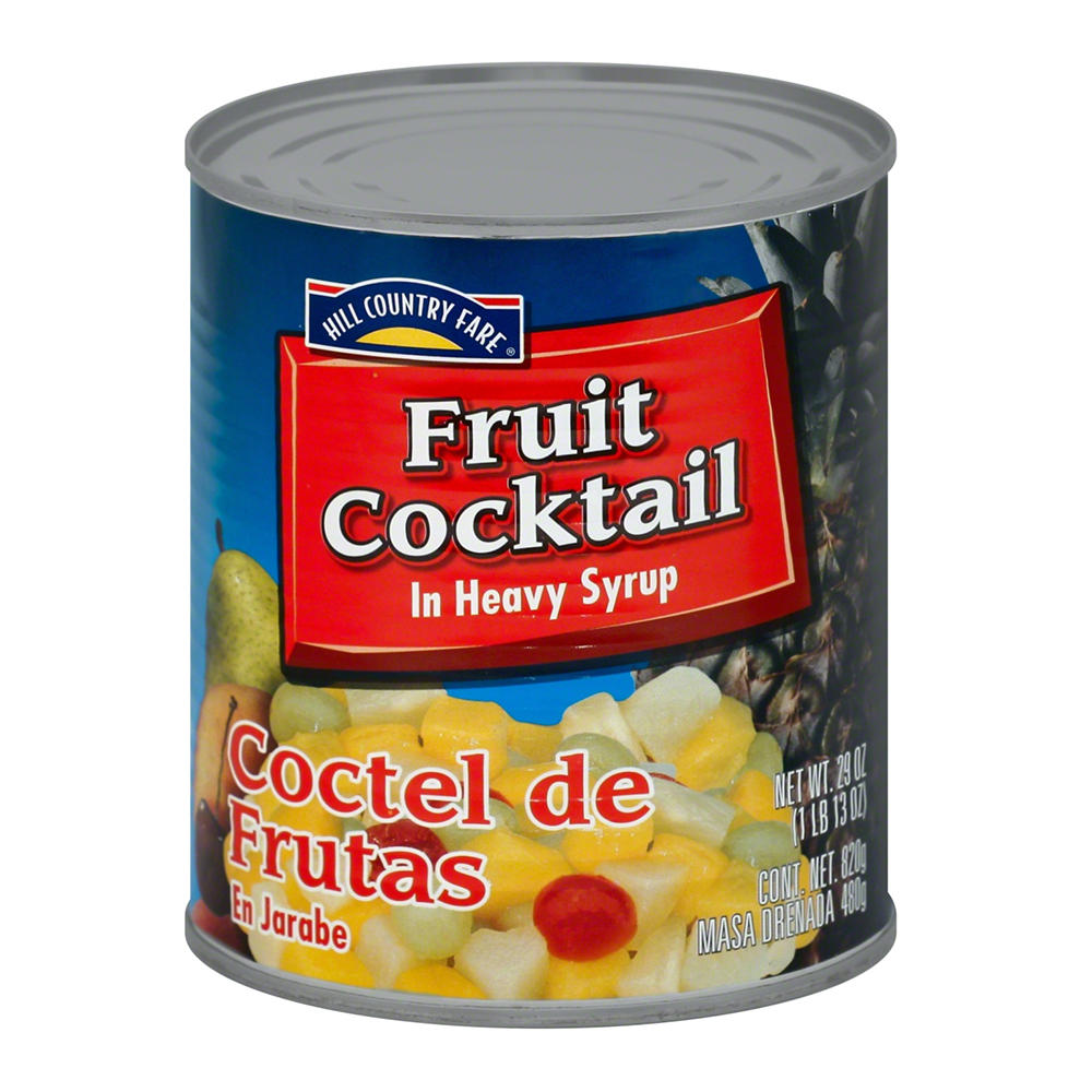 Hill Country Fare Fruit Cocktail - Heavy Syrup, 29 oz