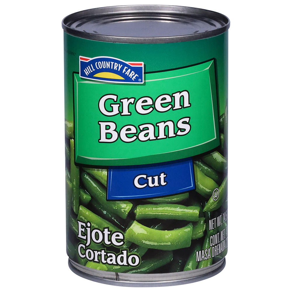 Hill Country Fare Cut Green Beans, 14.5 oz