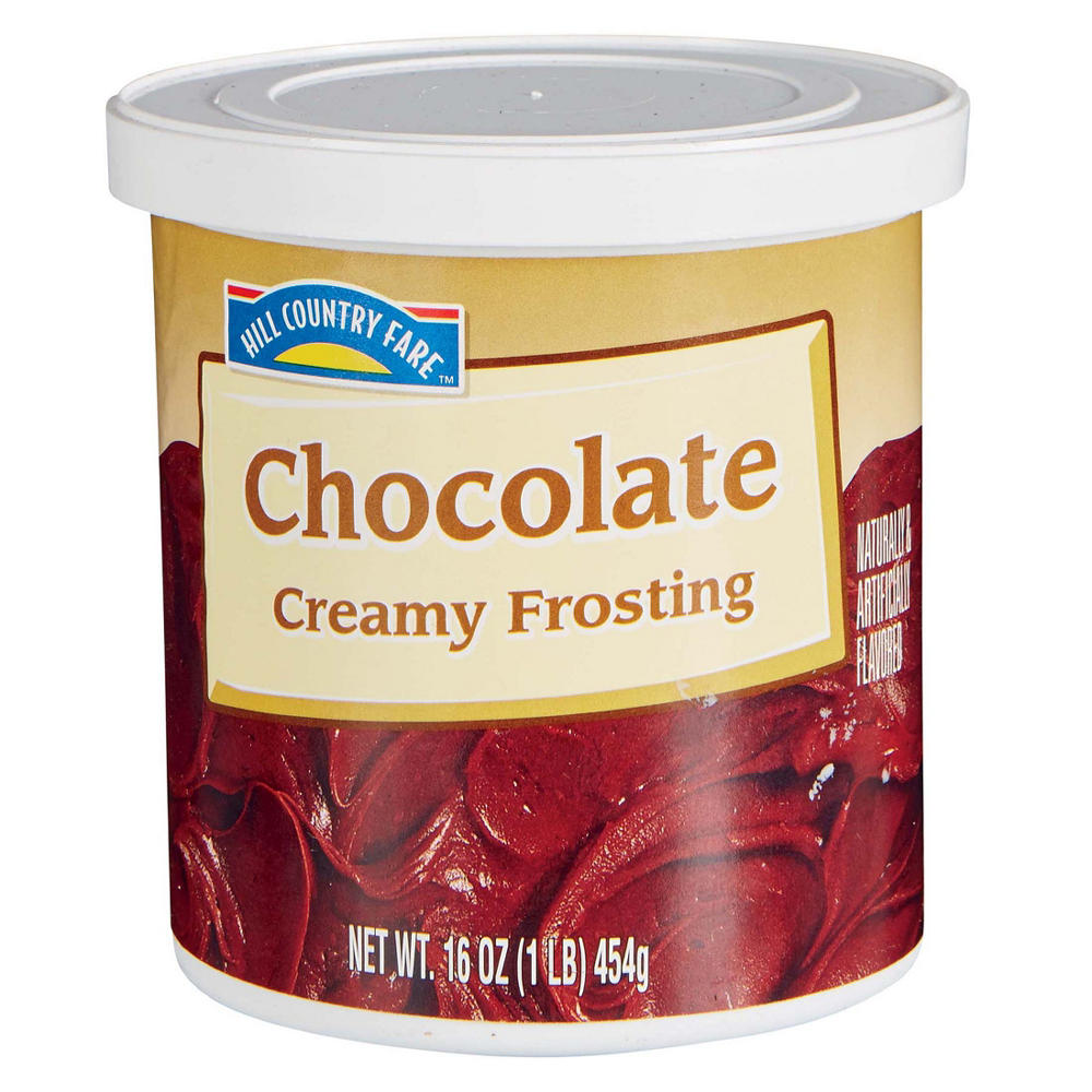 Hill Country Fare Creamy Chocolate Frosting, 16 oz