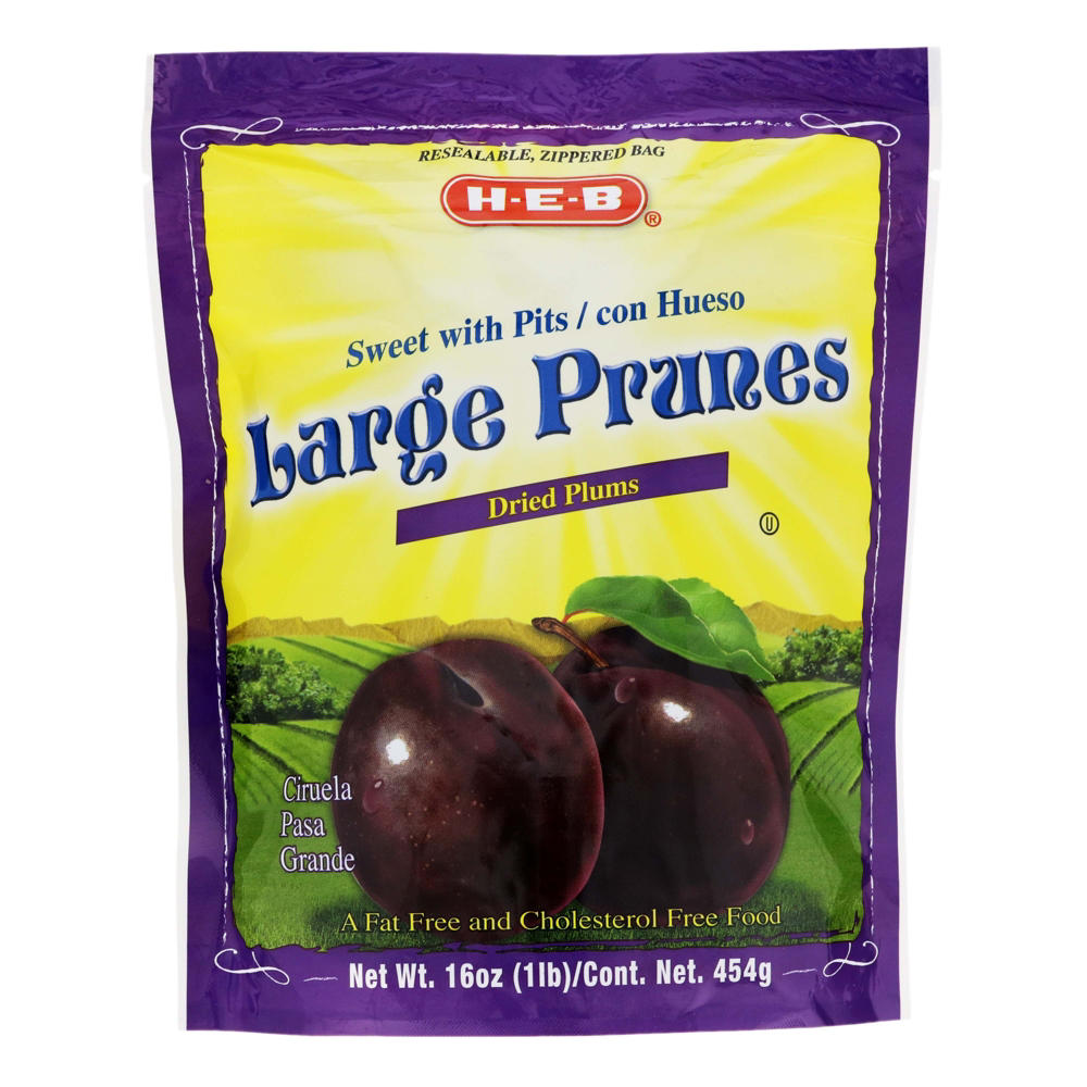 H-E-B Large Prunes, 16 oz
