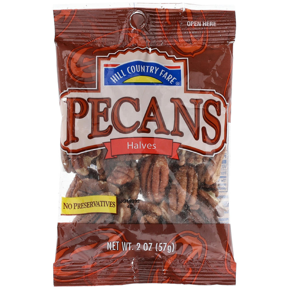 Hill Country Fare Pecan Halves, 2 oz