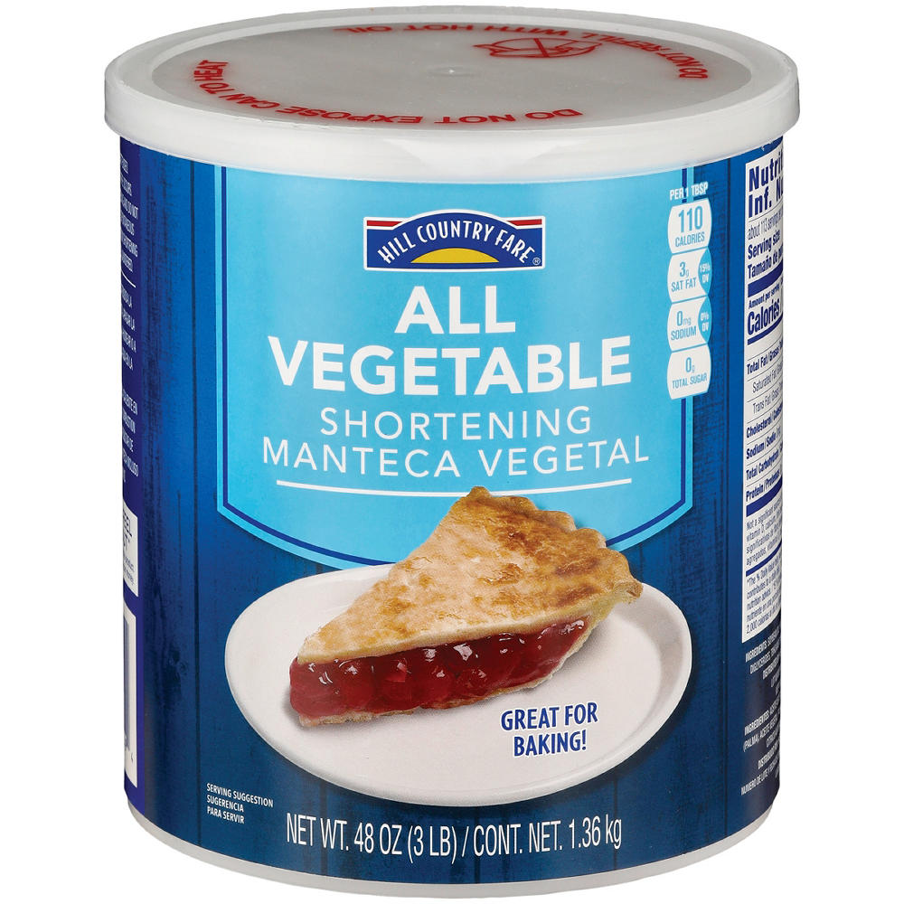 Hill Country Fare All-Vegetable Shortening, 48 oz