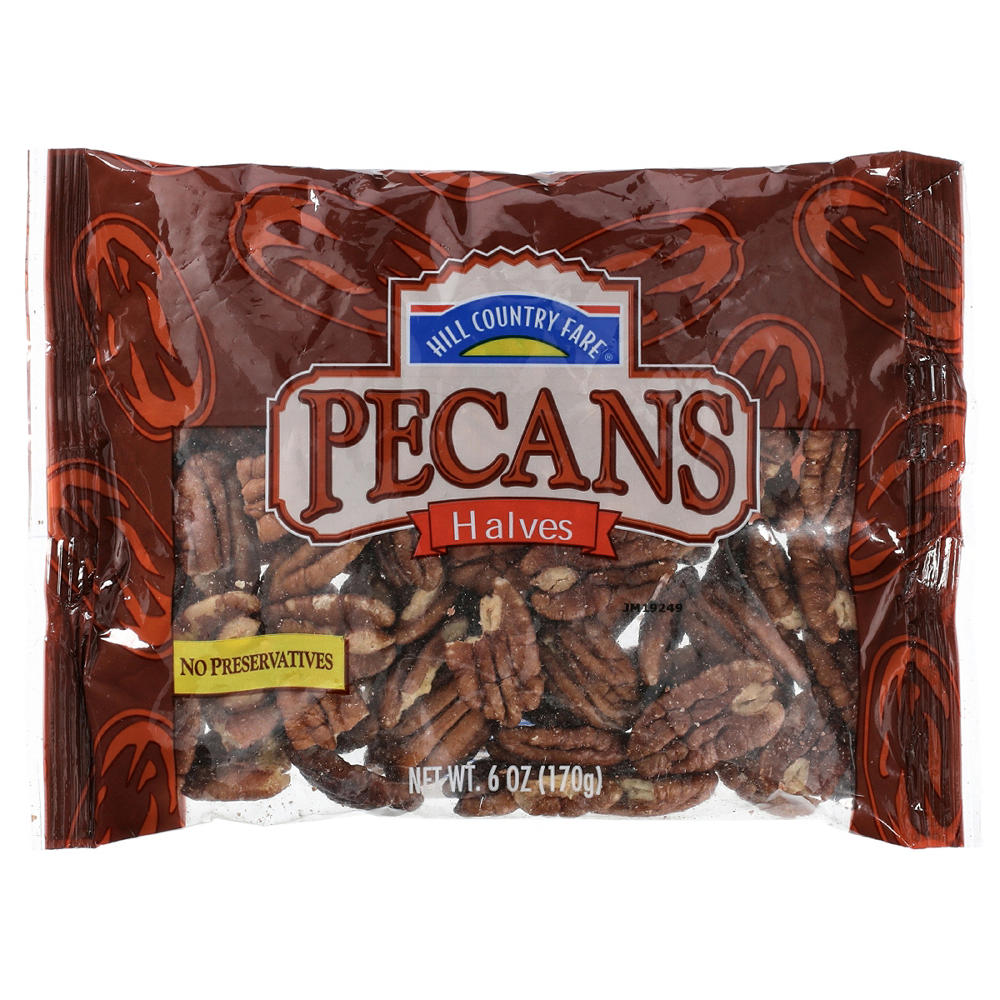 Hill Country Fare Pecan Halves, 6 oz
