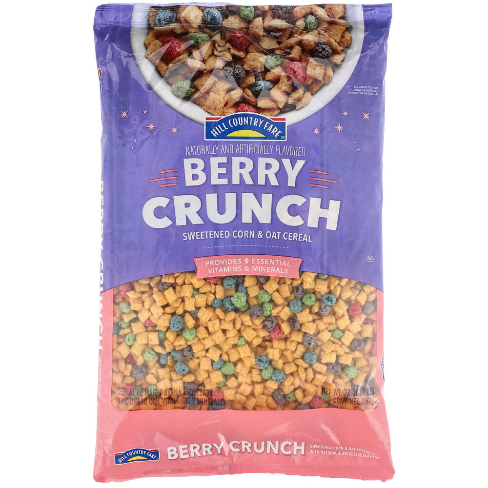 Hill Country Fare Berry Crunch Cereal Bag, 32 oz