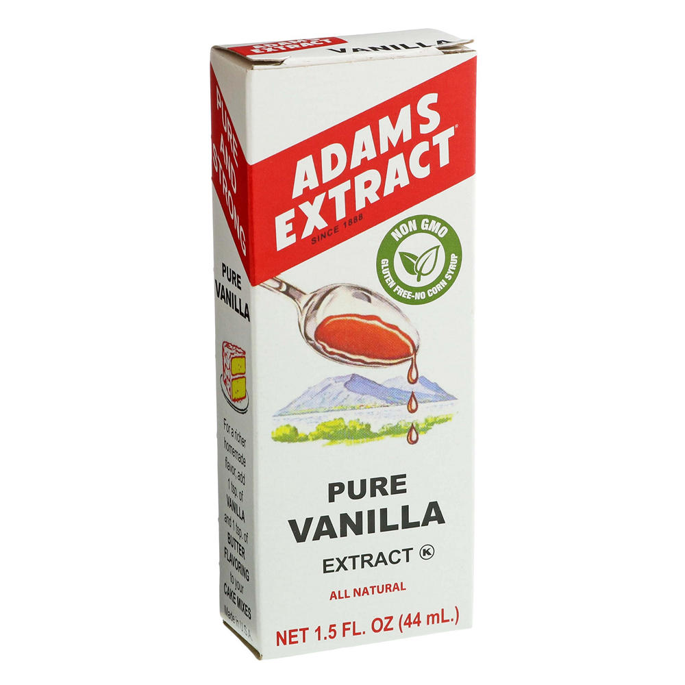 Adams Pure Vanilla Extract, 1.5 oz