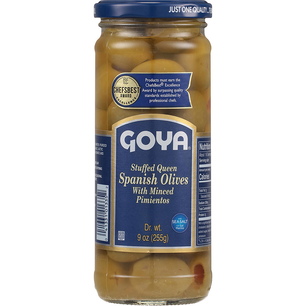Goya Stuffed Queen Spanish Olives, 9 oz