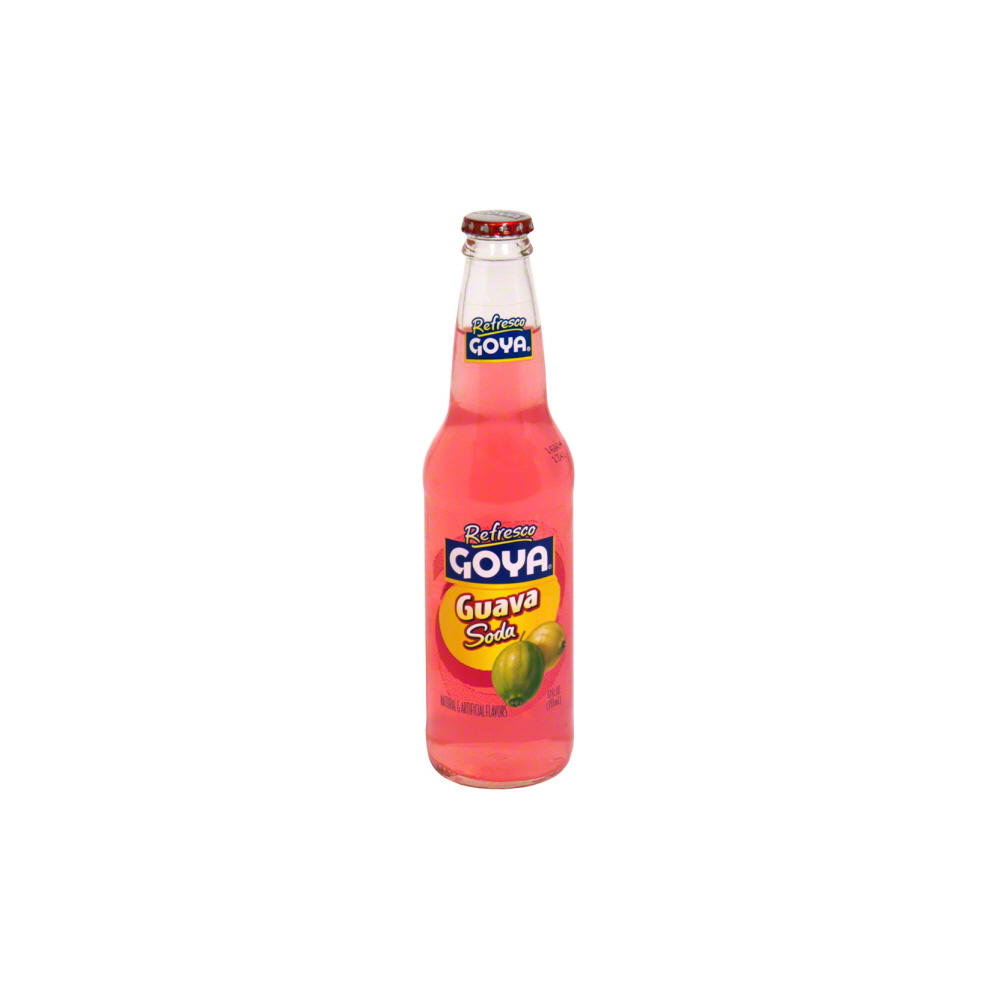 Goya Refresco Guava Soda, 12 oz