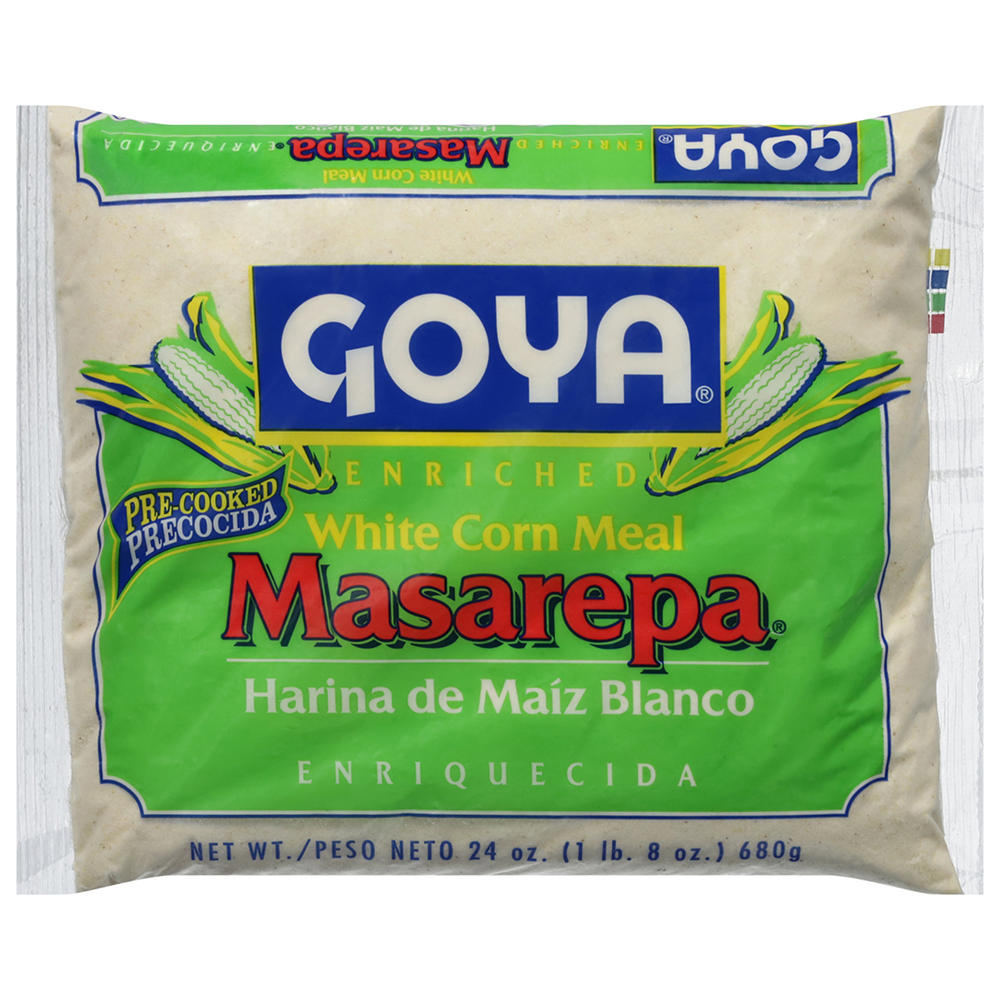 Goya Masarepa Pre-Cooked White Corn Meal, 24 oz