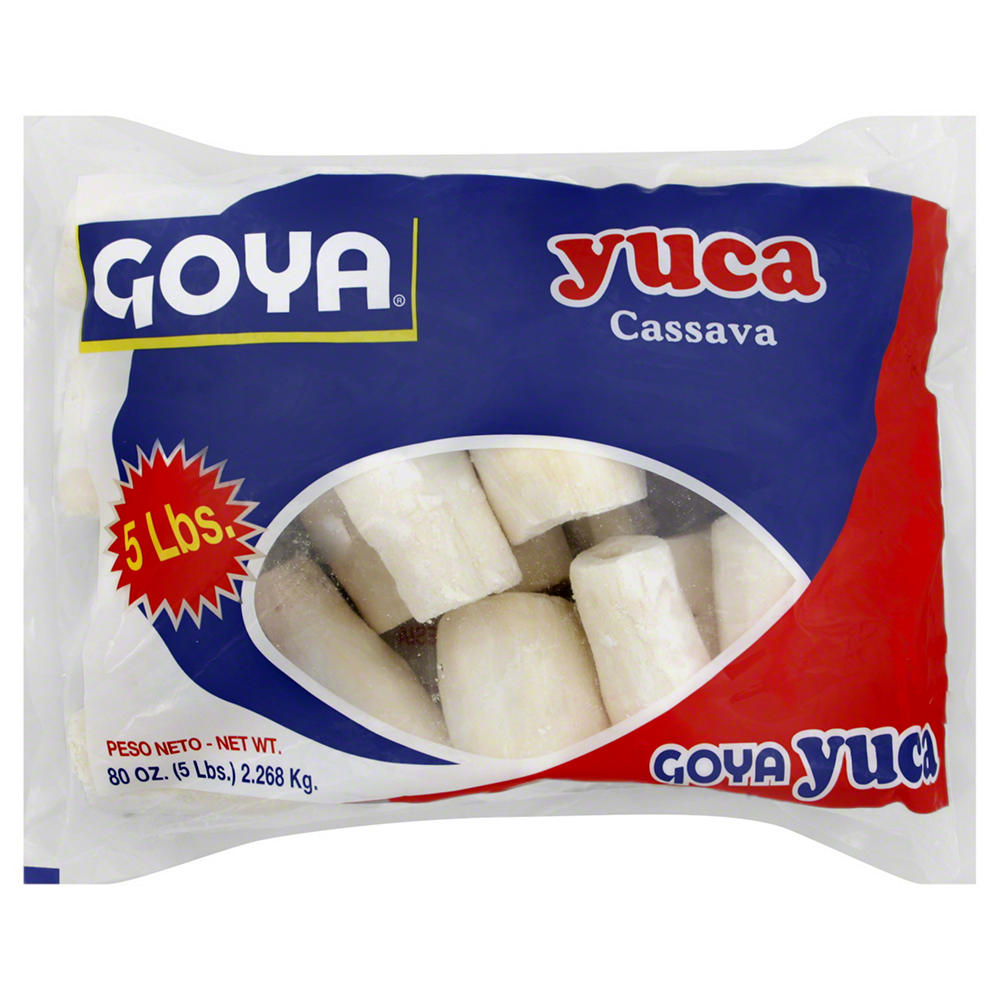 Goya Frozen Yuca, 5 lbs