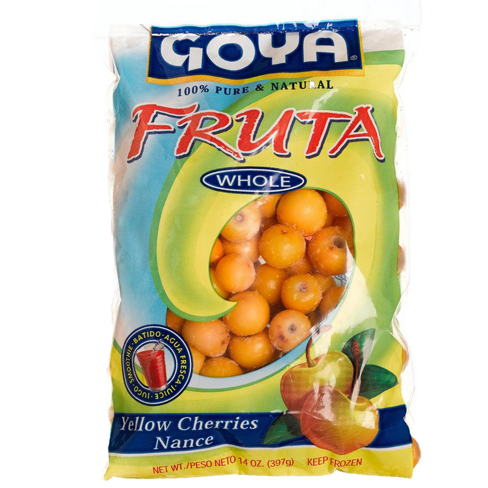 Goya Whole Nance Yellow Cherries, 14 oz