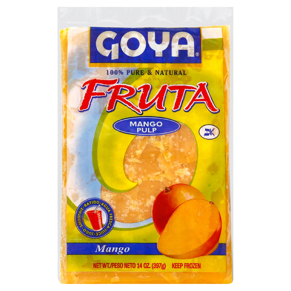 Goya Fruta Mango Pulp, 14 oz