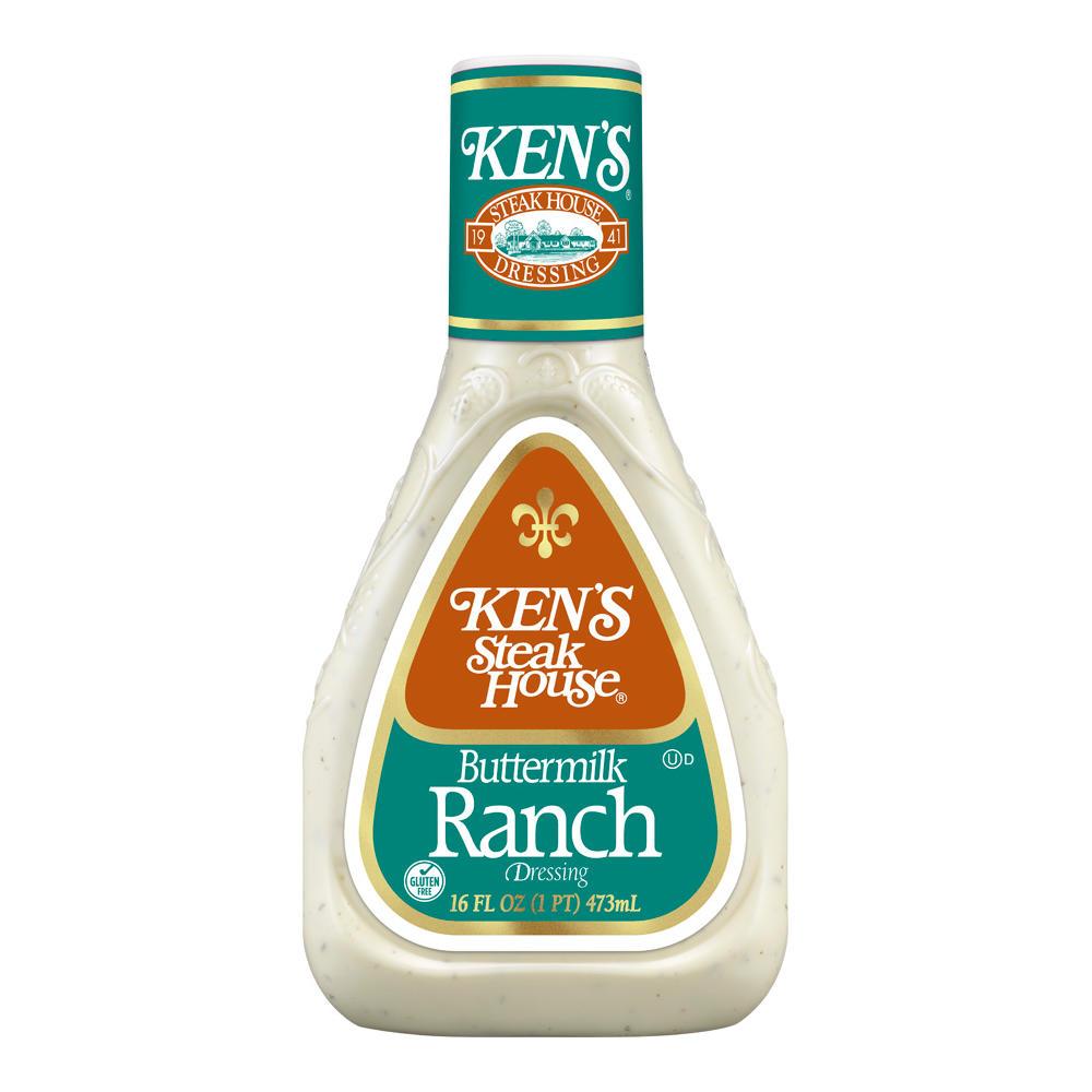 Ken's Steak House Buttermilk Ranch Dressing, 16 oz