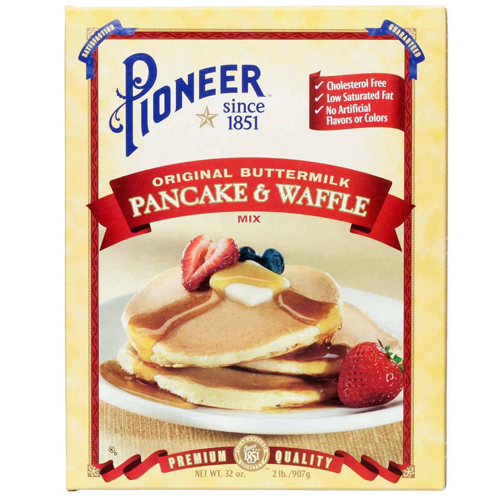 Pioneer Original Buttermilk Pancake & Waffle Mix, 32 oz