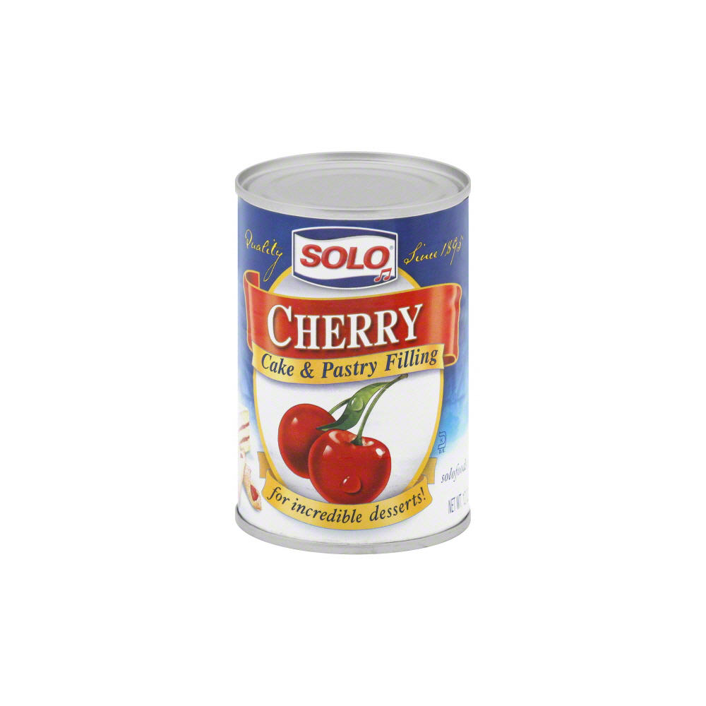 Solo Cherry Cake and Pastry Filling, 12 oz