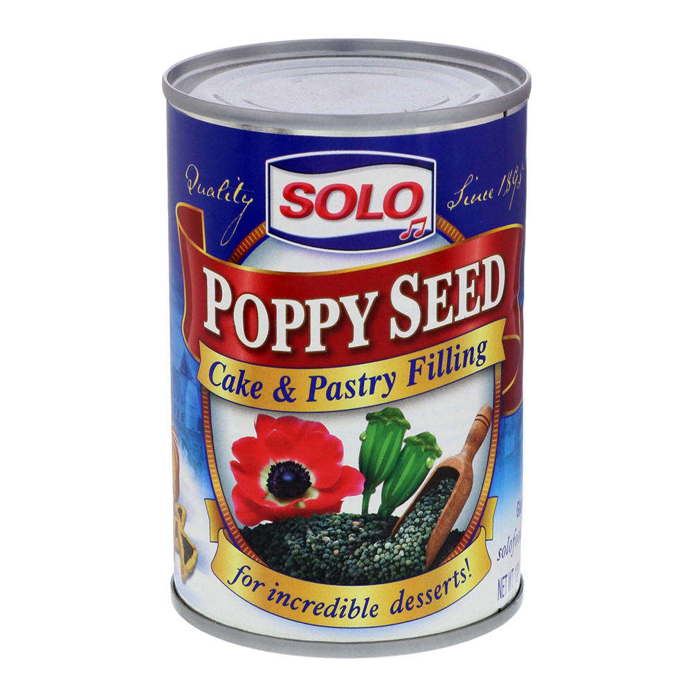 Solo Poppy Seed Cake & Pastry Filling, 12.5 oz