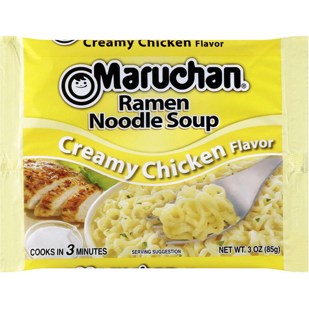 Maruchan Ramen Noodle Soup - Creamy Chicken Flavor, 3 oz