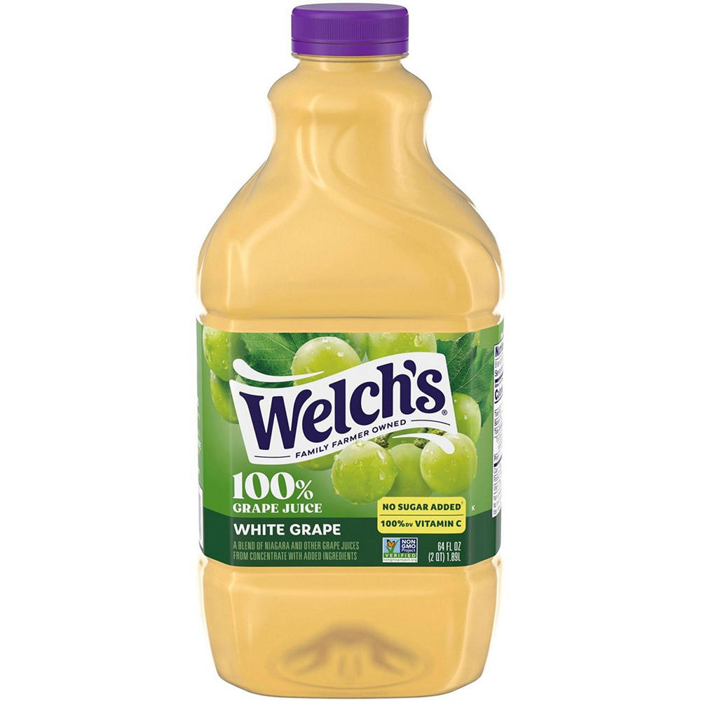 Welch's 100% White Grape Juice, 64 oz