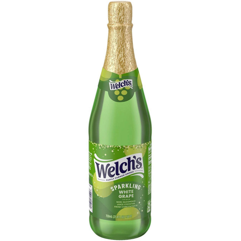 Welch's Non-Alcoholic Sparkling White Grape Juice Cocktail, 25.4 oz