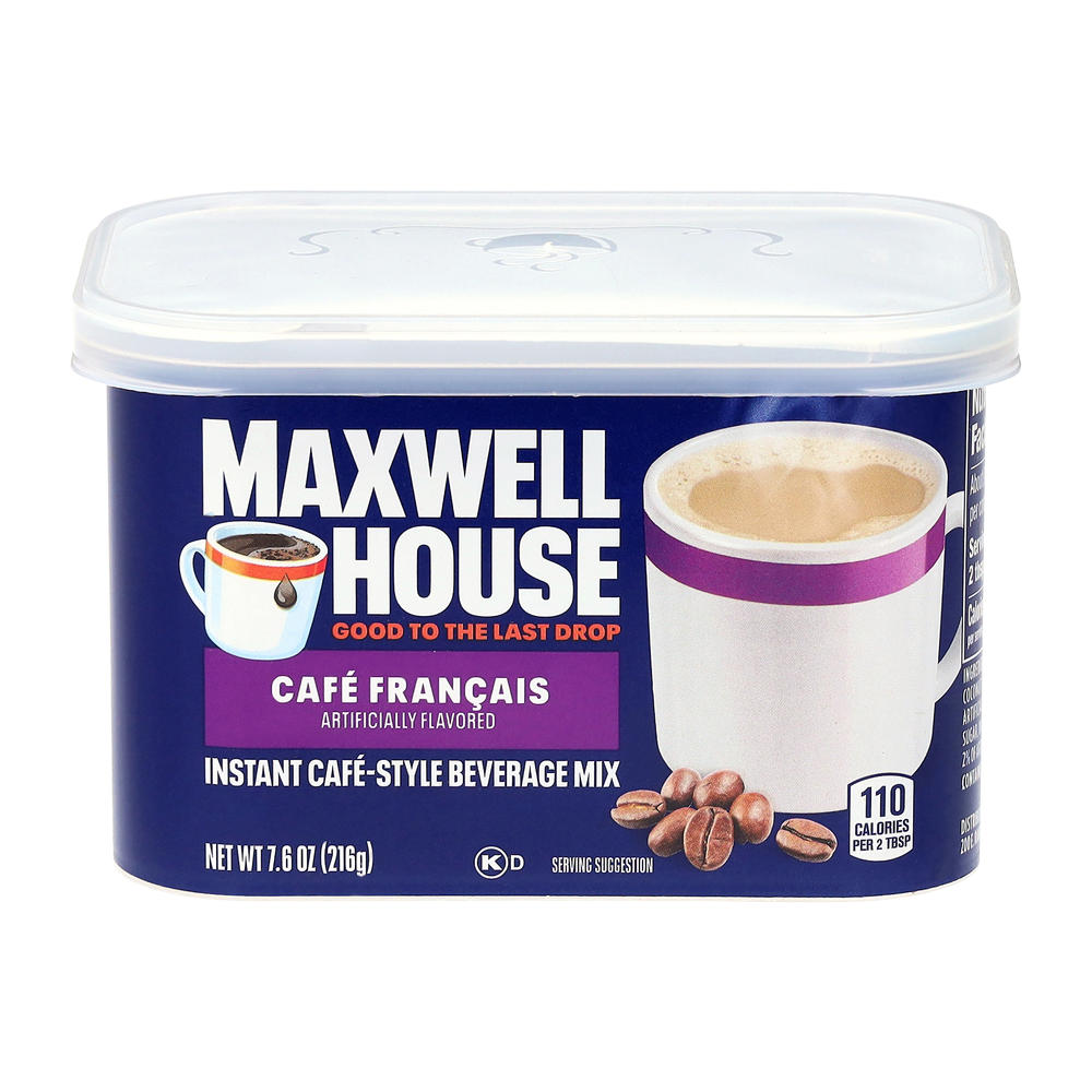 Maxwell House International Cafe Francais Beverage Mix, 7.6 oz