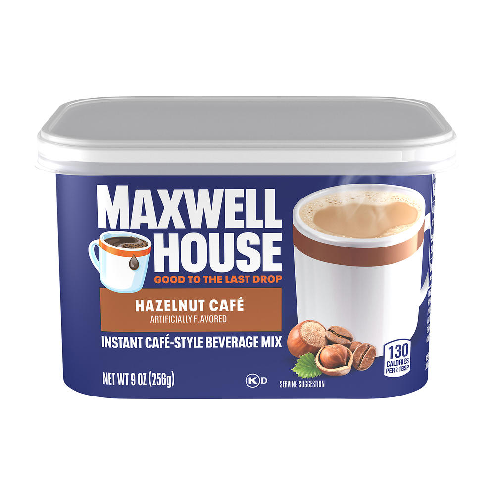 Maxwell House International Cafe Hazelnut Beverage Mix, 9 oz