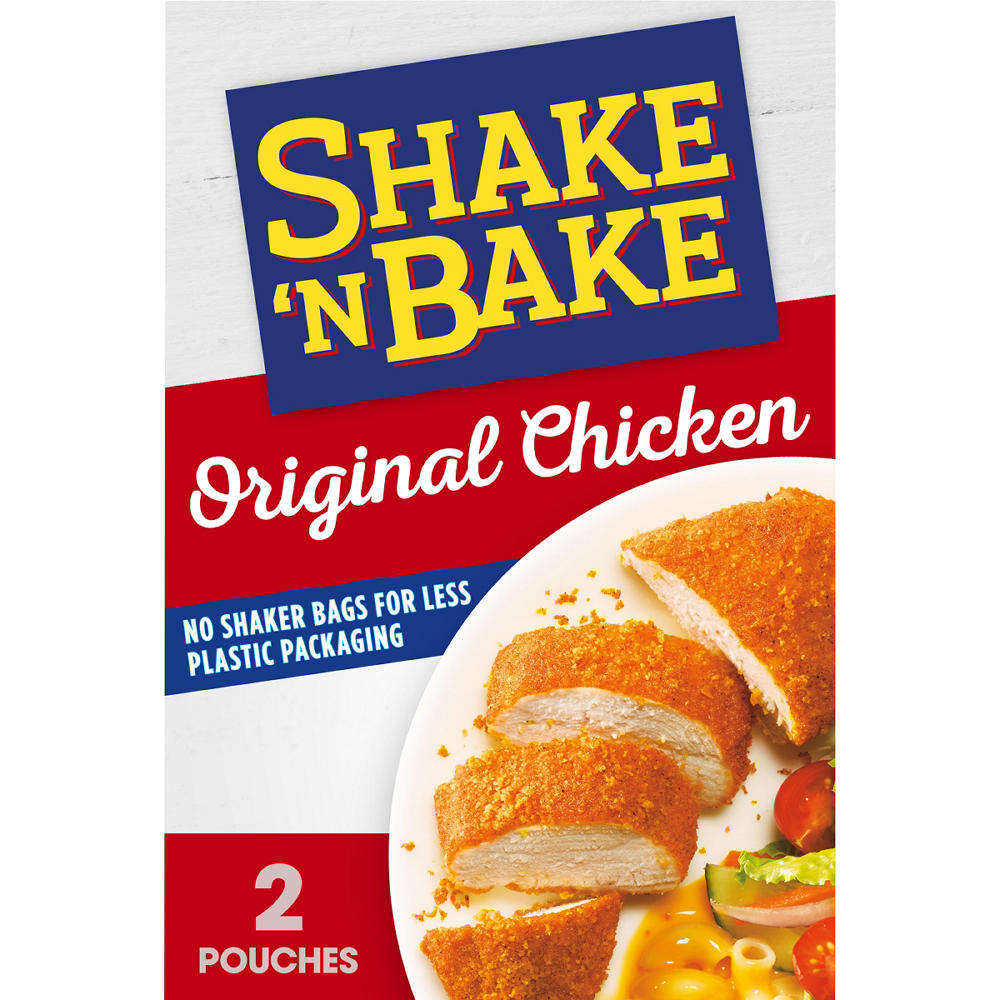 Shake 'N Bake Original Chicken Seasoned Coating Mix, 2 ct