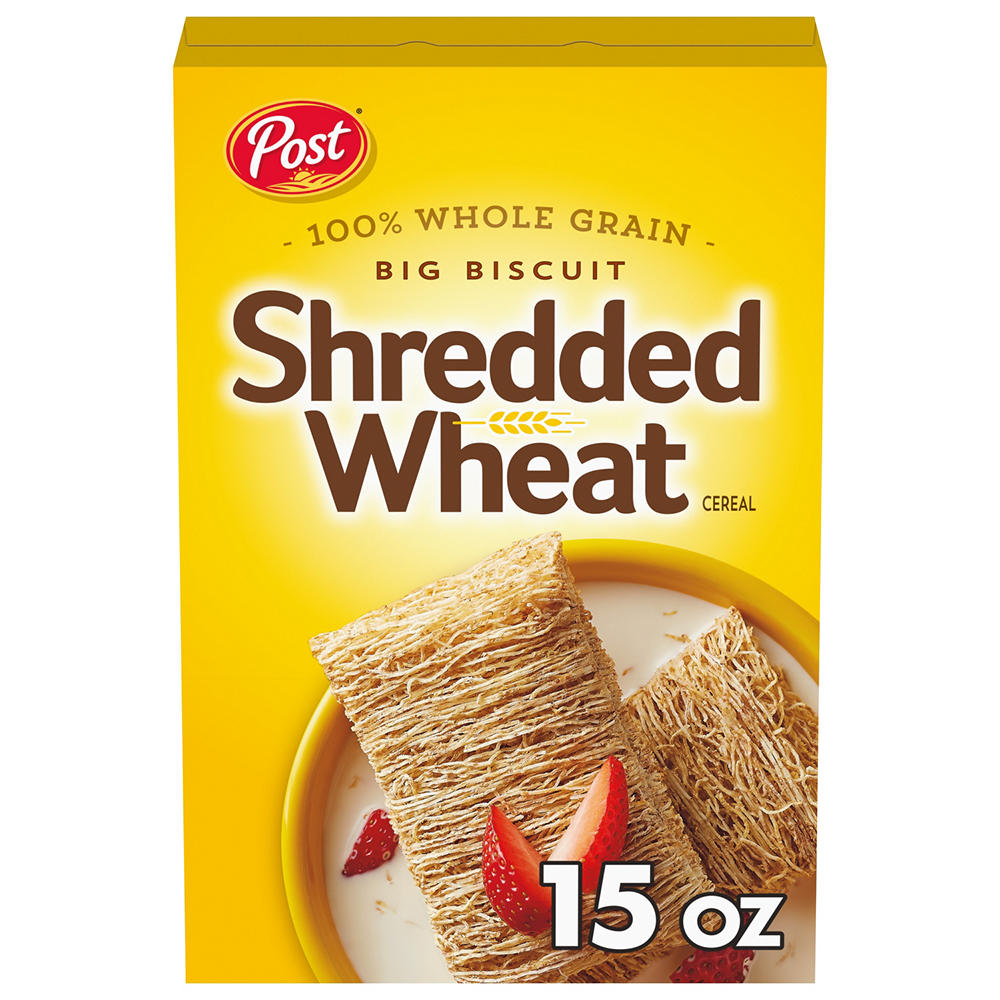 Post Big Biscuit Shredded Wheat Cereal, 15 oz