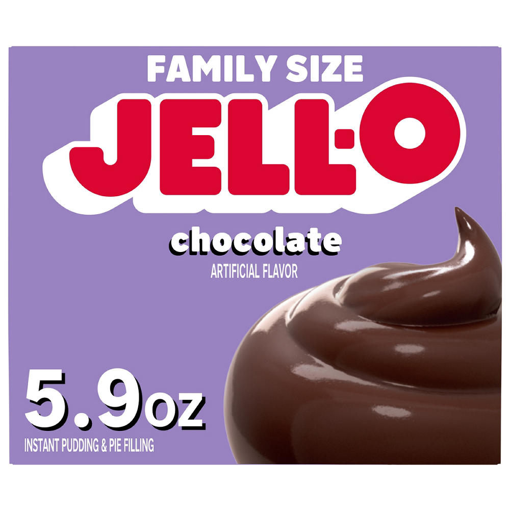 Jell-O Chocolate Instant Pudding Mix, 5.9 oz