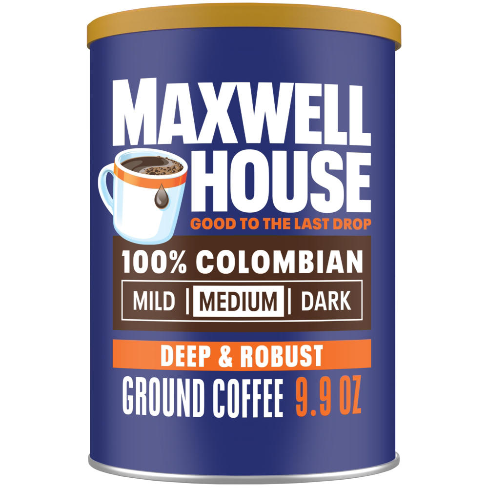 Maxwell House 100% Colombian Ground Coffee, 9.9 oz