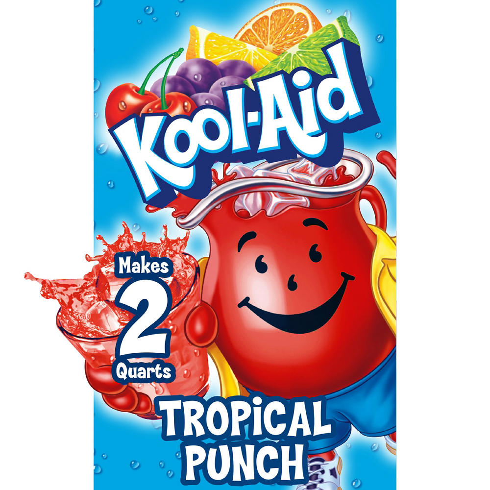 Kool-Aid Unsweetened Drink Mix Packet - Tropical Punch
