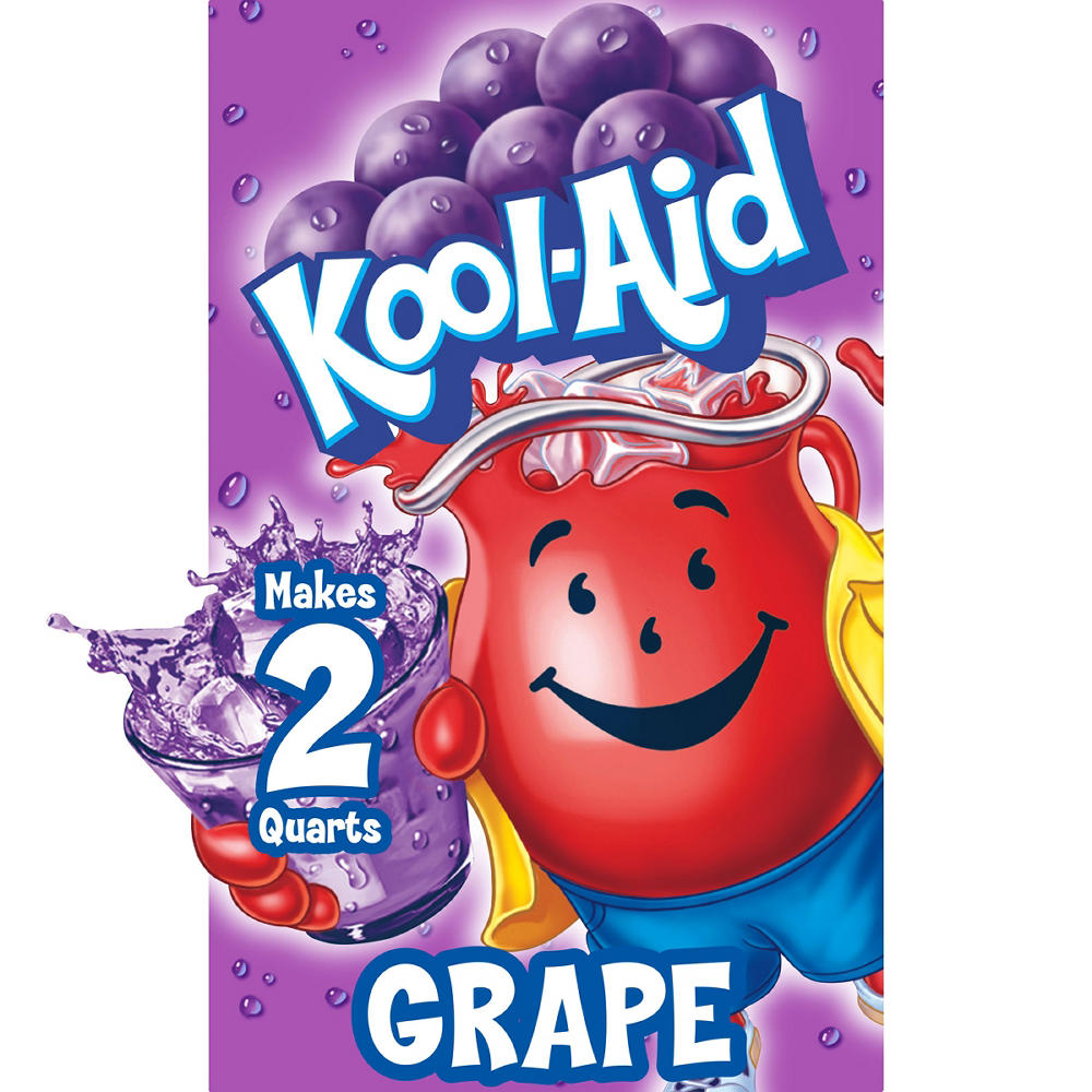 Kool-Aid Unsweetened Drink Mix Packet - Grape