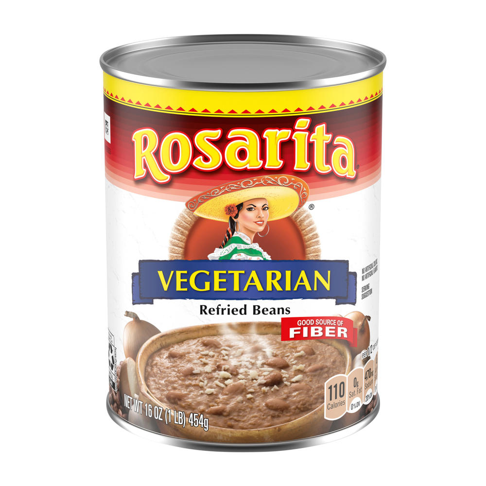 Rosarita Vegetarian Refried Beans, 16 oz