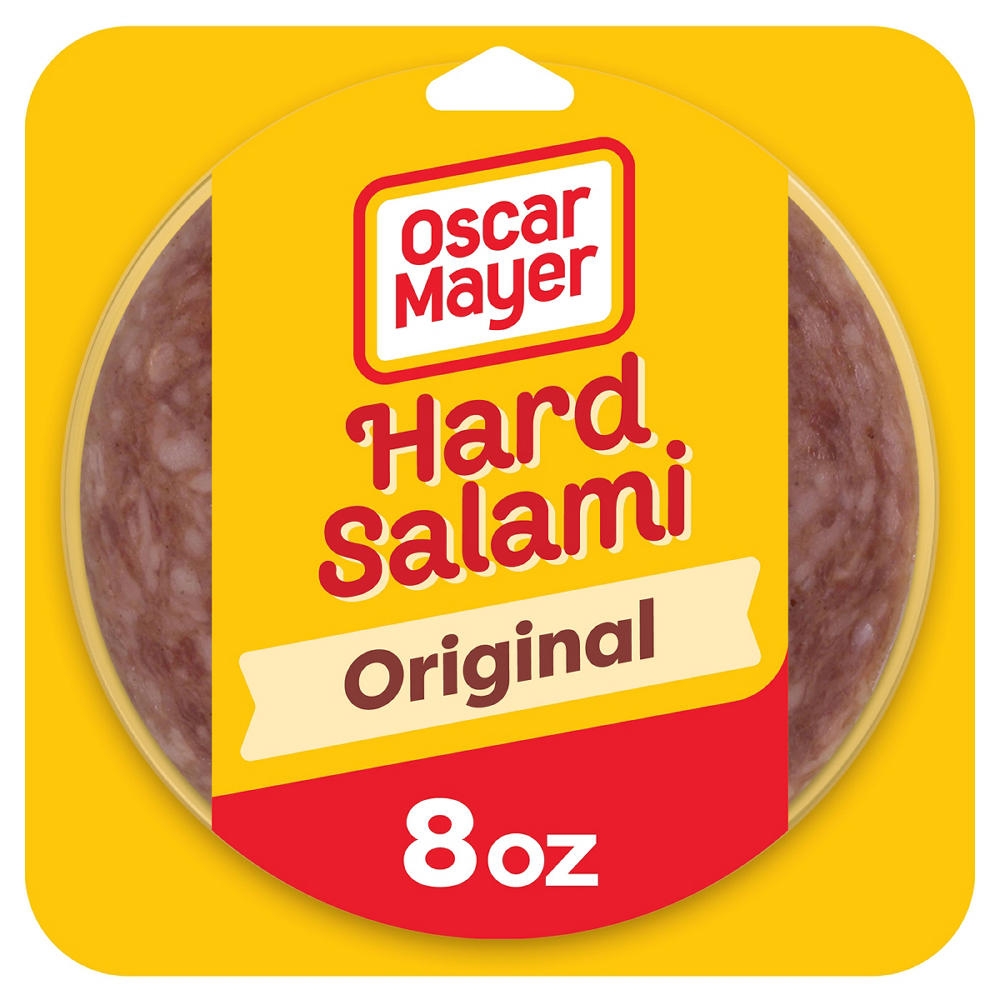 Oscar Mayer Hard Salami With Natural Smoke Flavor Added, 8 oz