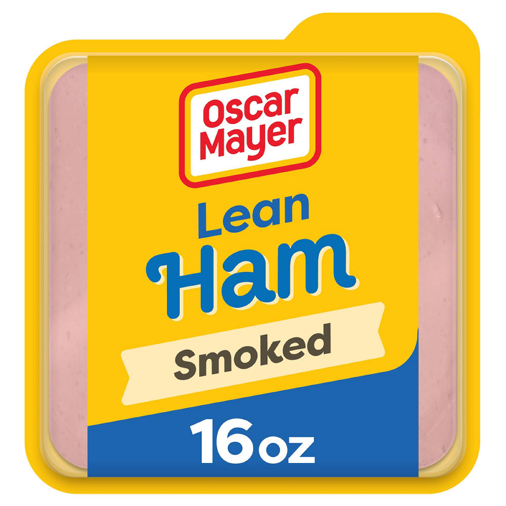 Oscar Mayer Lean Smoked Ham Sliced Lunch Meat, 16 oz