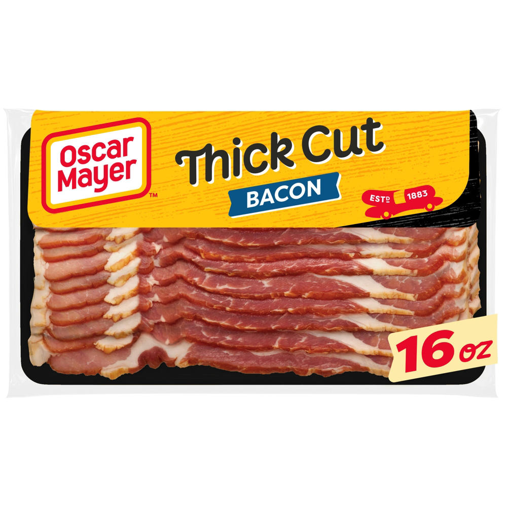 Oscar Mayer Hardwood Smoked Thick Cut Bacon, 16 oz