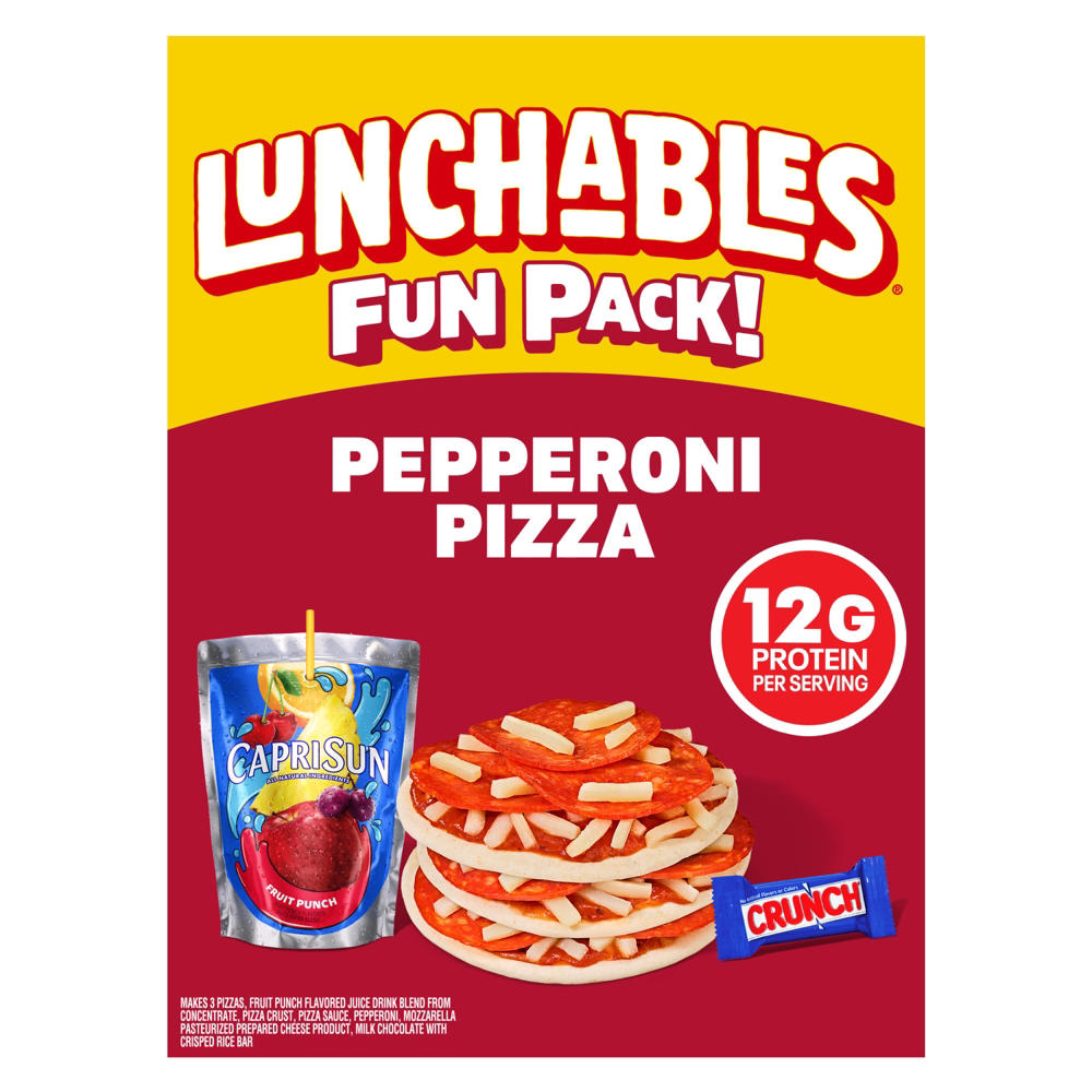 Lunchables Lunch Combinations Pizza With Pepperoni, 10.7 oz
