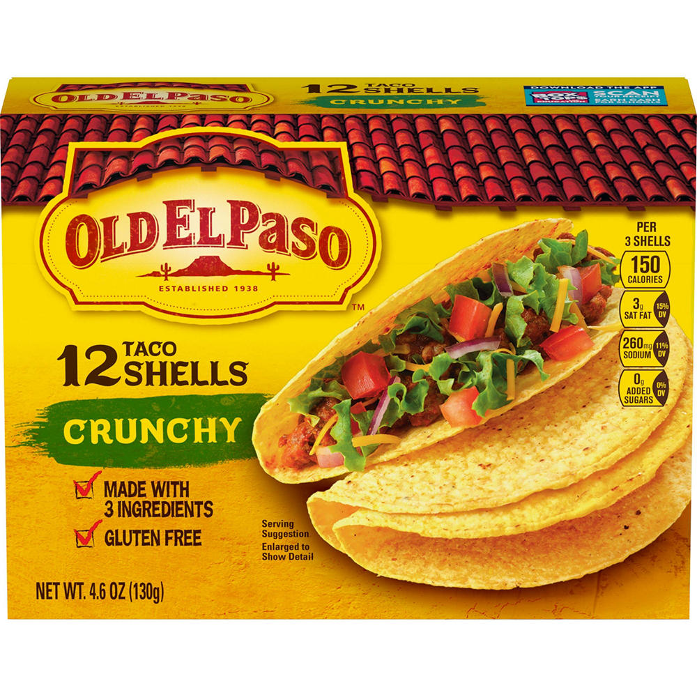 Old El Paso Crunchy Taco Shells, 12 ct