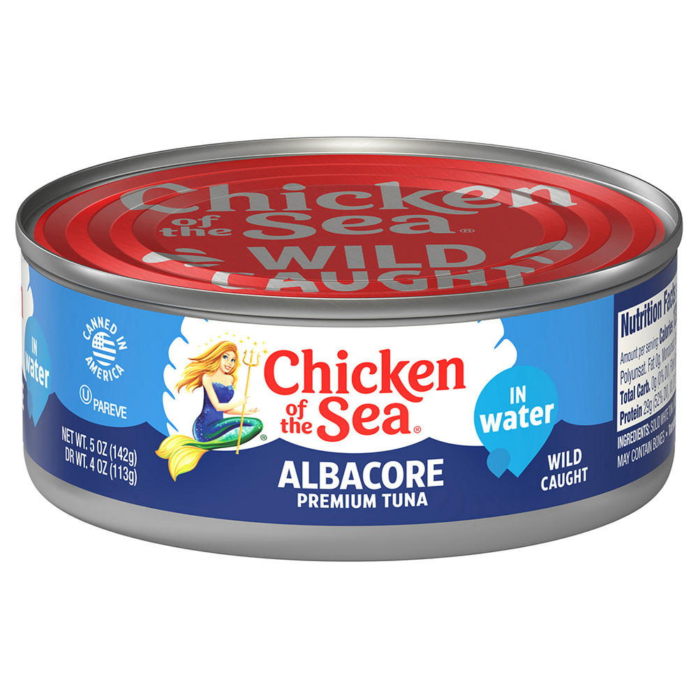 Chicken of the Sea Solid White Albacore Tuna in Water, 5 oz