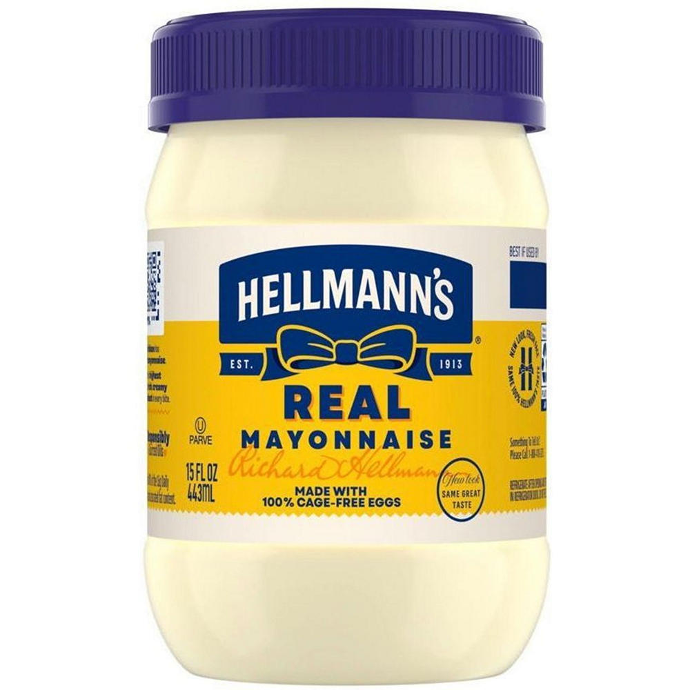 Hellmann's Real Mayonnaise, 15 oz