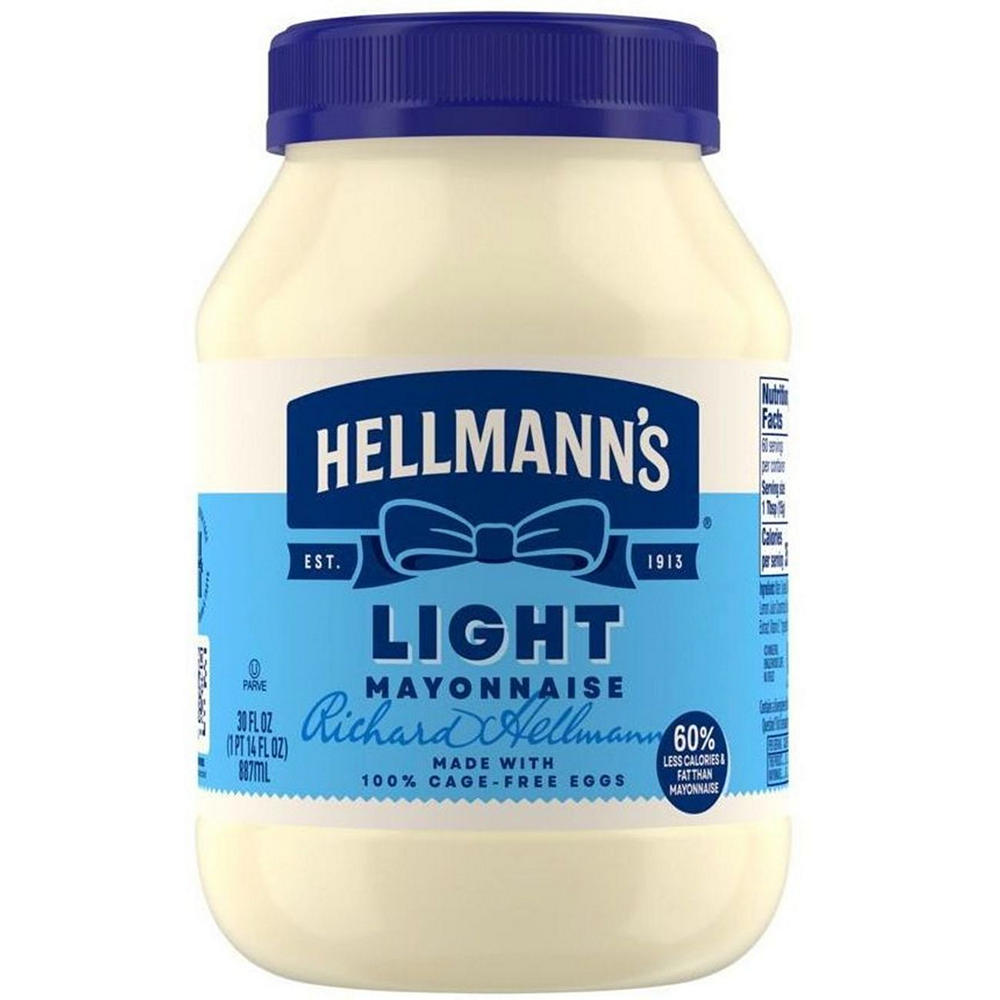 Hellmann's Light Mayonnaise Light Mayo, 30 oz
