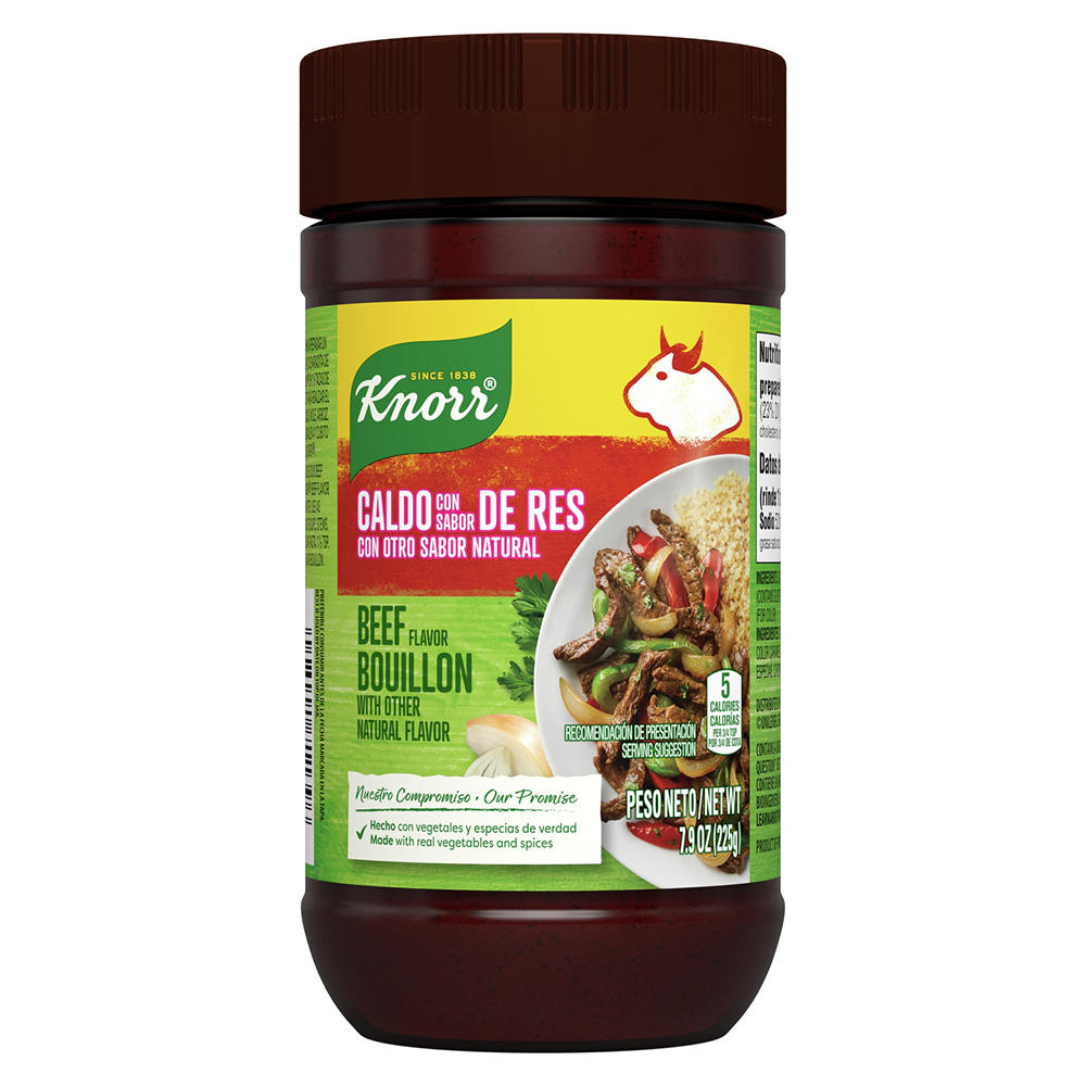 Knorr Beef Flavor Bouillon Granulated, 7.9 oz