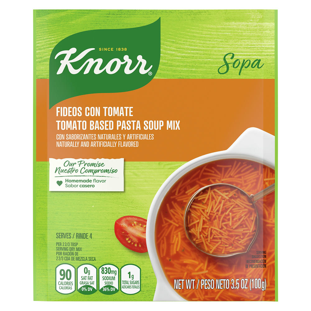 Knorr Fideo Soup Mix with Tomato, 3.5 oz