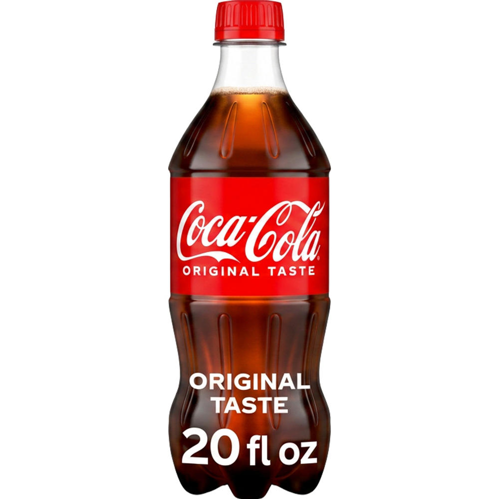 Coca-Cola Soda Soft Drink  (Sold Cold), 20 oz