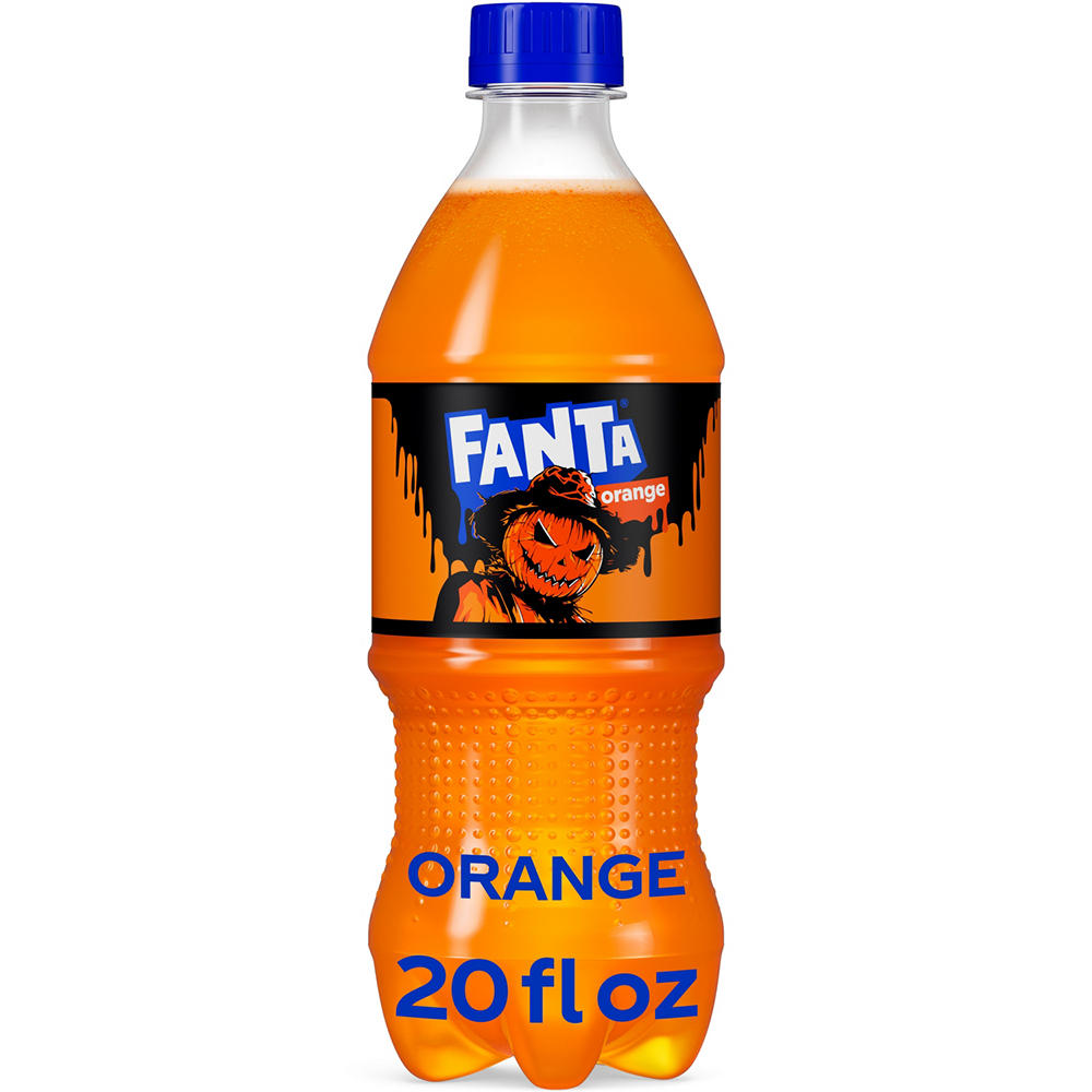 Fanta Orange Soda Soft Drink, 20 oz