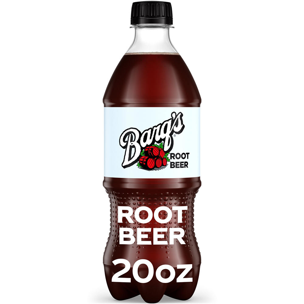 Barq's Root Beer Soda Soft Drink, 20 oz